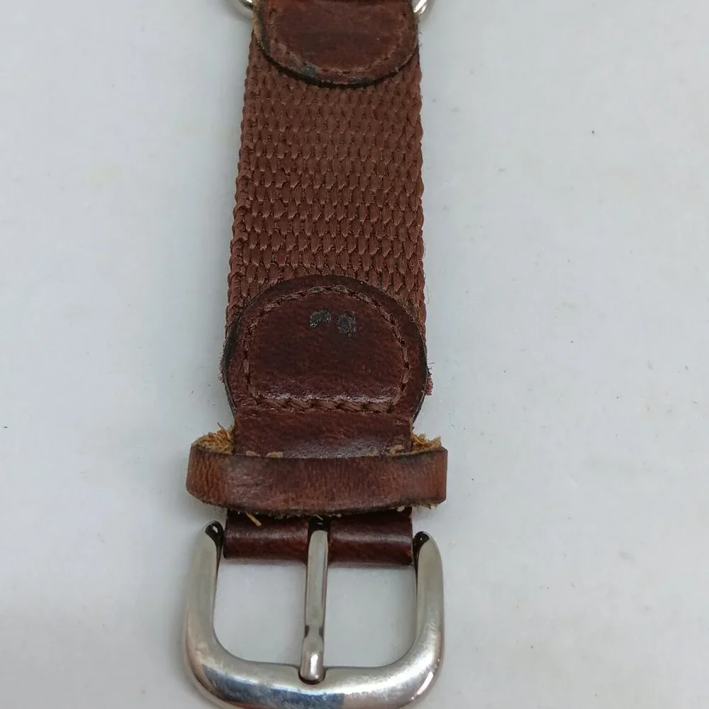 VINTAGE 1990s Swiss Army Men's 37mm Stainless Steel Cavalry Field Watch